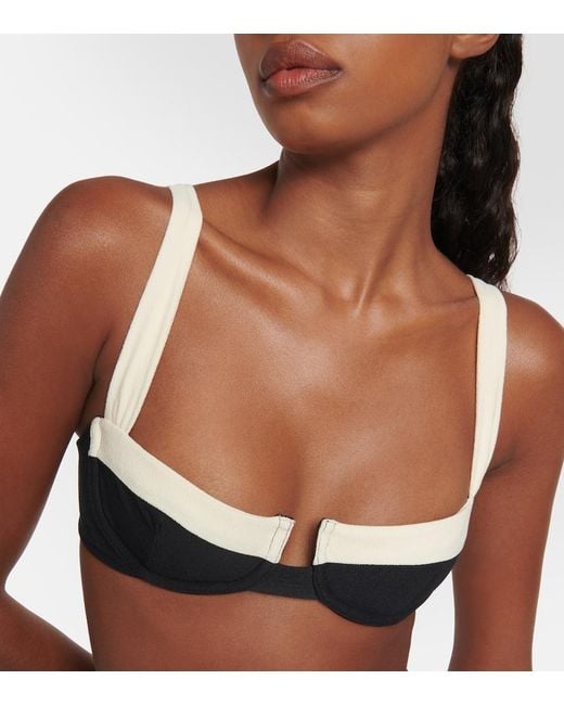 SAME Black Bikini Top