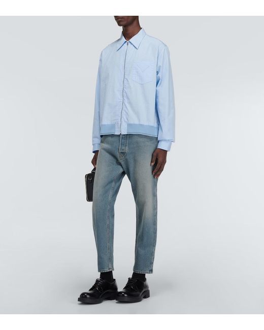 Prada Mid-Rise Jeans in Blue für Herren