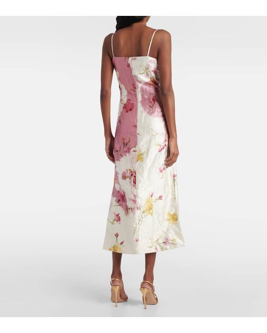 Erdem Pink Midikleid
