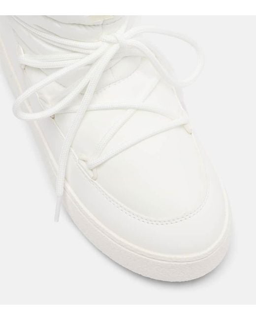 Moon Boot White Ltrack Low Snow Boots