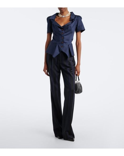Vivienne Westwood Blue Monday Cotton Top