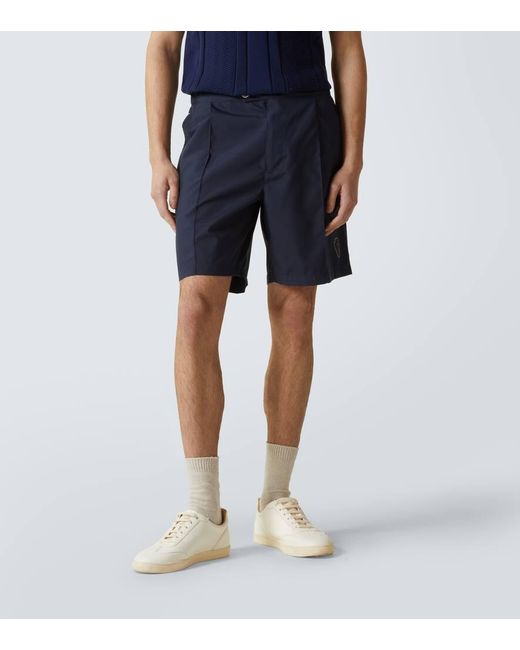 Bermuda A Vita Media di Brunello Cucinelli in Blue da Uomo