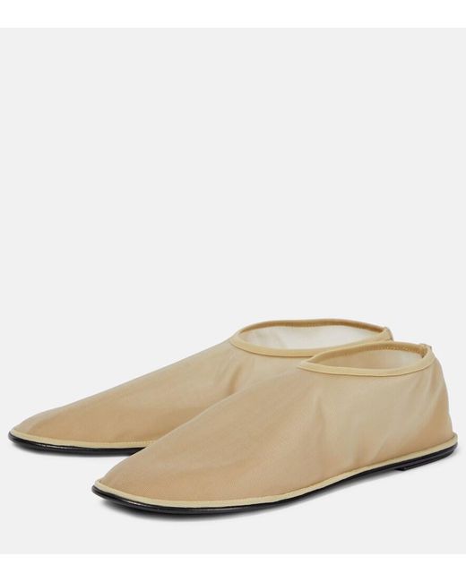 The Row Natural Sock Slippers