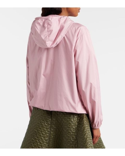 Moncler Pink Fegeos Hooded Jacket