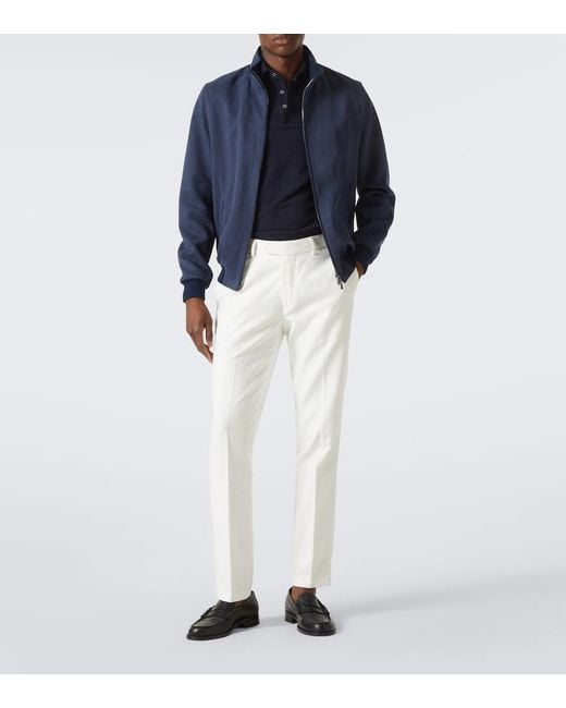 Common Projects Black Leather Penny Loafers for men