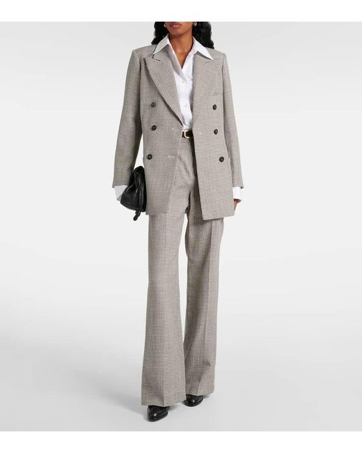 Pantalones Flared Mouline Laumiere Joseph de color Gray