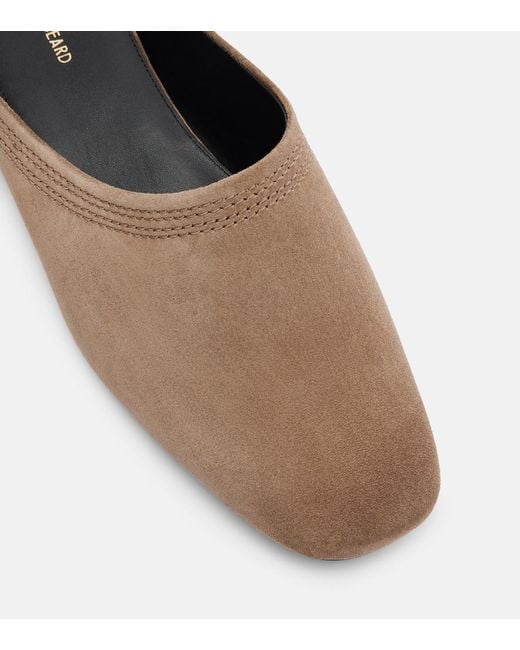 Veronica Beard Brown Narcisa Suede Mules