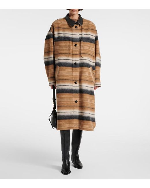 Isabel Marant Natural Djila Coat