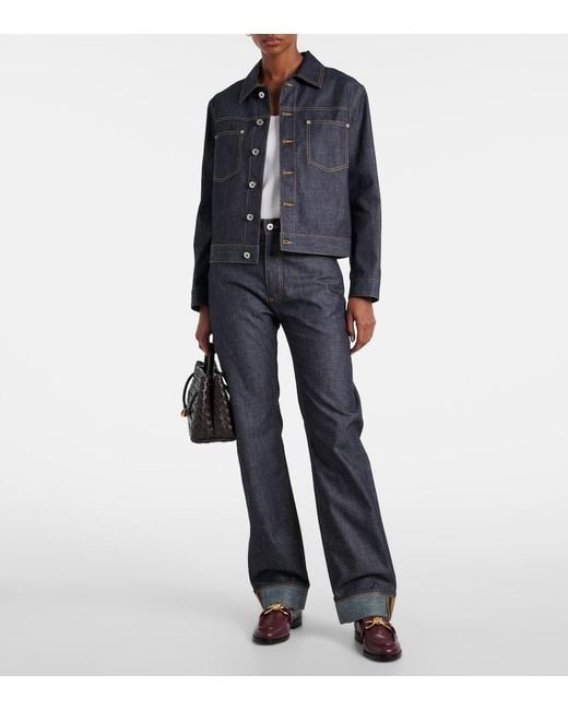 Bottega Veneta Blue Denim Jacket