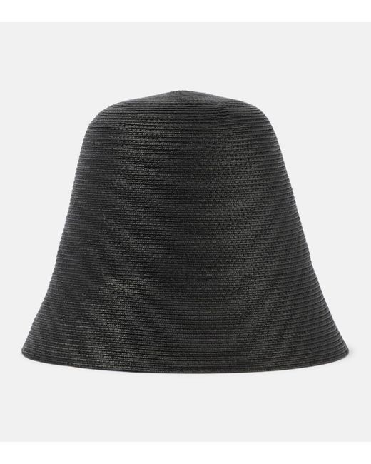 Max Mara Black Capanna Sun Hat