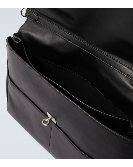 Balenciaga Aktentasche Rodeo Aus Leder in Black für Herren