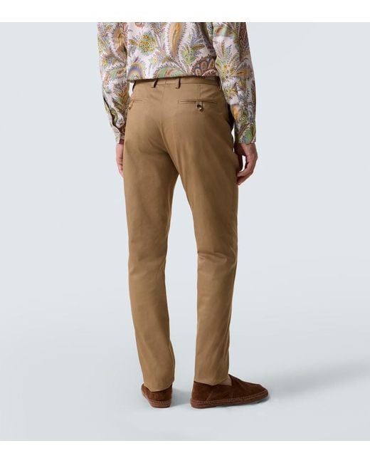 Etro Natural Cotton Chinos for men