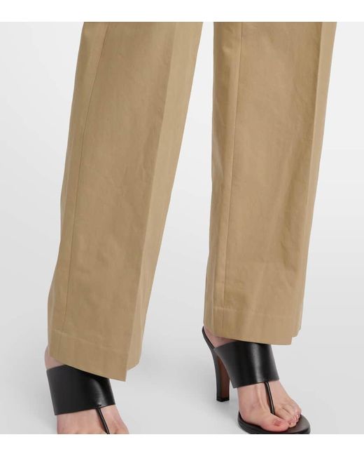The Row Natural Gerade Hose Selvie Aus Baumwolle
