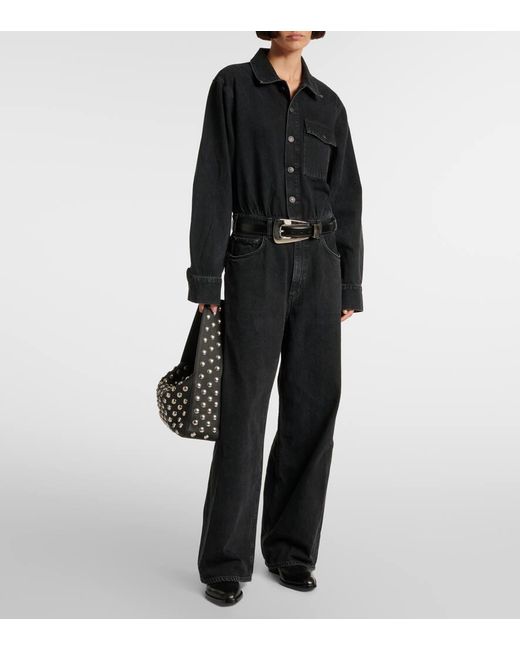 Jumpsuit Di Jeans Tane di Agolde in Black