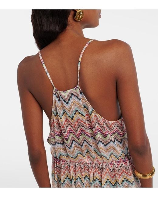 Missoni Natural Zig Zag Maxi Dress