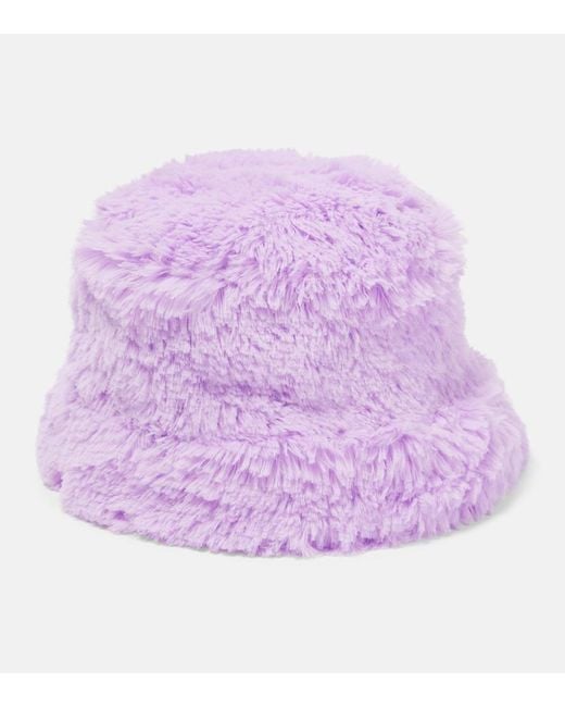 Ruslan Baginskiy Purple Teddy Bucket Hat