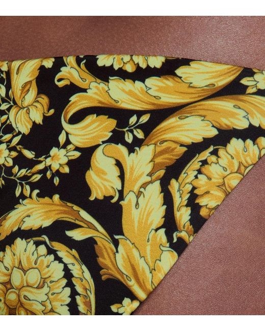 Versace Multicolor Barocco Bikini Bottoms