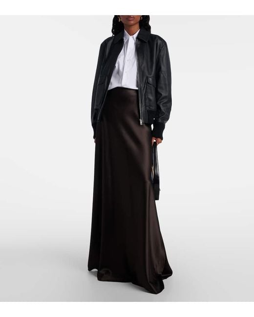 Gonna Lunga Masina di Ralph Lauren in Brown