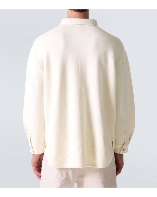 arch4 White Mr Young Cashmere Shirt for men