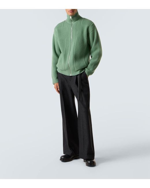 Jil Sander Jacke Aus Wolle in Green für Herren