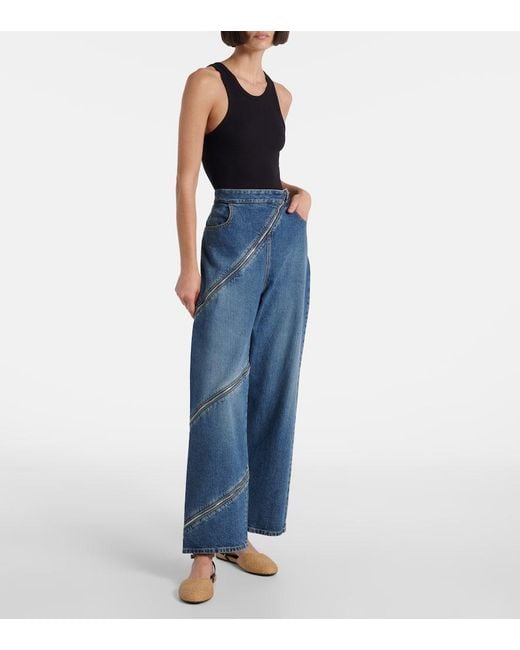 Alaïa Natural Raffia Mules