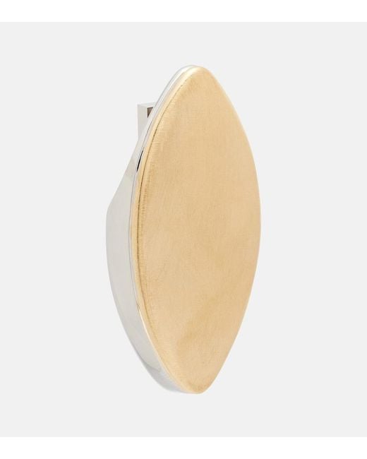 Pendientes Calissons Jacquemus de color Natural