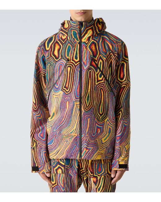 Aztech Mountain Multicolor Hayden Printed Ski Jacket for men