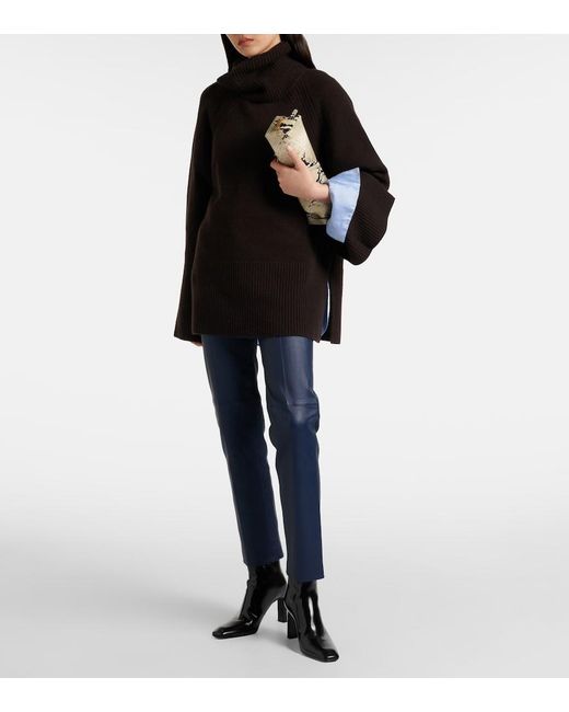 Joseph Black Loftus Cashmere Turtleneck Sweater