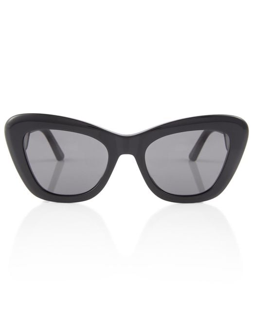 Dior Synthetic Diorbobby B1u Cat-eye Sunglasses in Shiny Black / Smoke ...