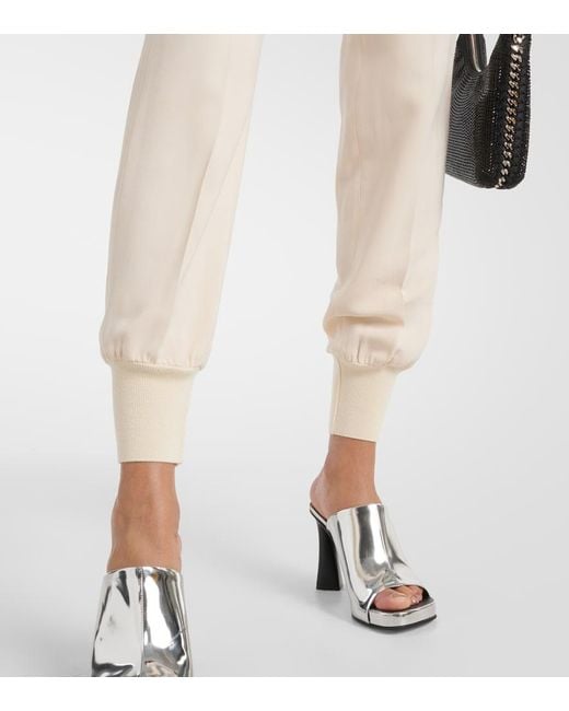 Stella McCartney Natural Jersey Sweatpants
