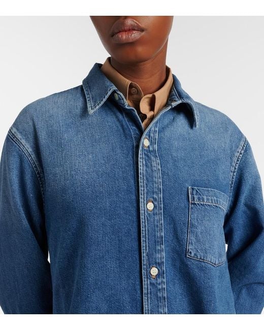 Citizens of Humanity Blue Carter Denim Shirt