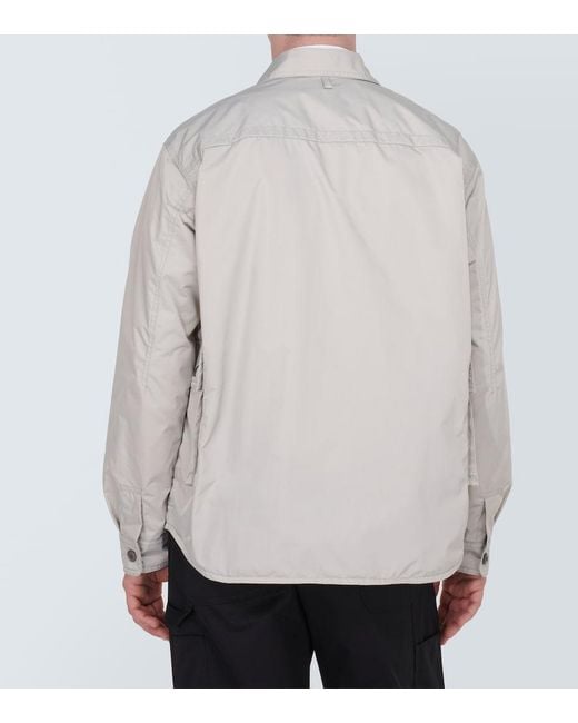 Junya Watanabe Gray Technical Overshirt for men