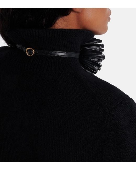 Alaïa Black Leather Choker