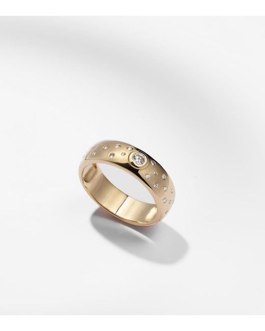 Roxanne First White 14Kt Ring With Diamonds