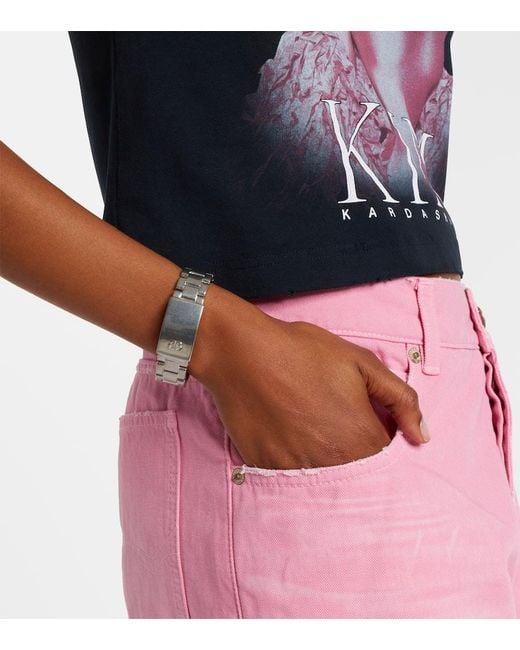 Balenciaga White Armreif 24/7