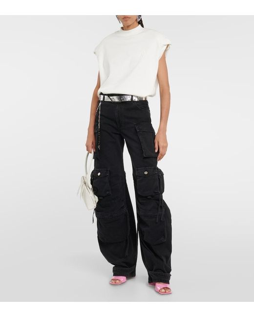 The Attico Pink Devon Patent Leather Mules