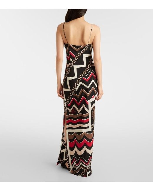 Emilio Pucci White Istrice Silk Slip Dress