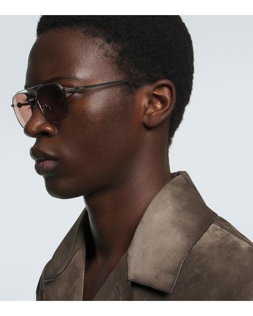 Cartier Natural Pasha Aviator Sunglasses for men