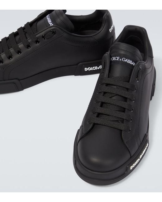 Dolce & Gabbana Black Sneakers for men