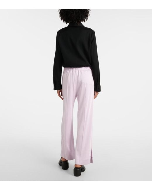 Pantalon Ample Jil Sander en coloris Pink
