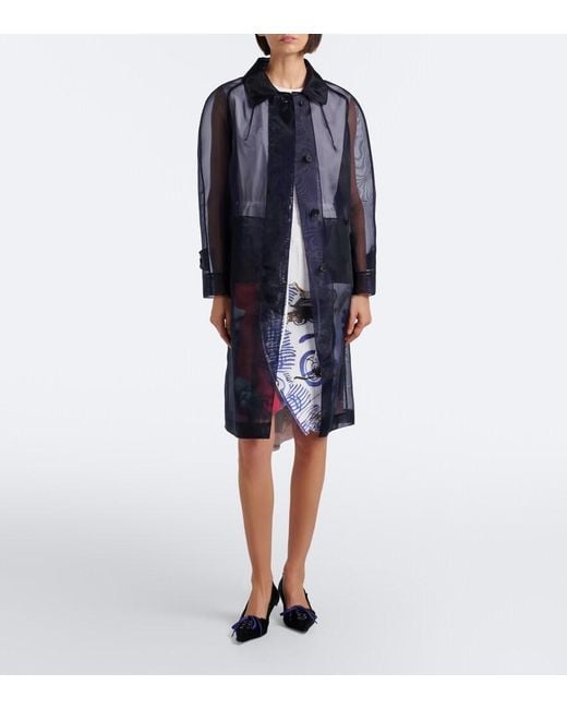 Cappotto di Prada in Blue