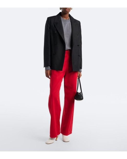 Rohe Gray Wool And Cashmere-Blend Sweater