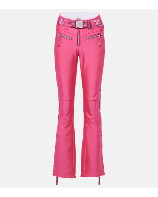 Pantalon de ski evase Tiby Jet Set en coloris Pink