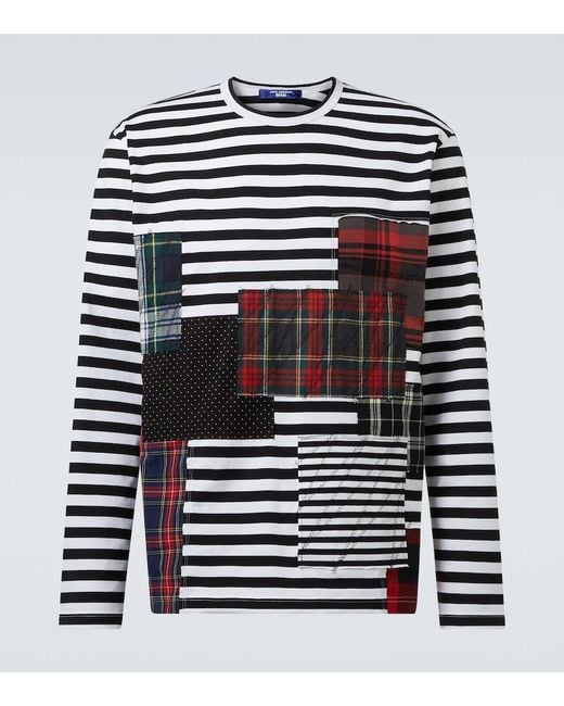 Junya Watanabe Blue X Levi's Patchwork Top for men