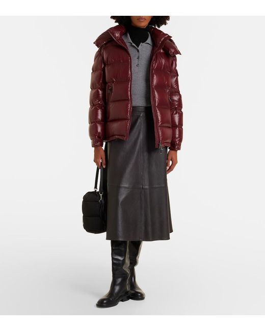 Moncler Red Maire Down Jacket