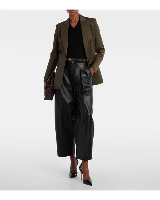 Altuzarra Green Beatty Virgin Wool Blazer