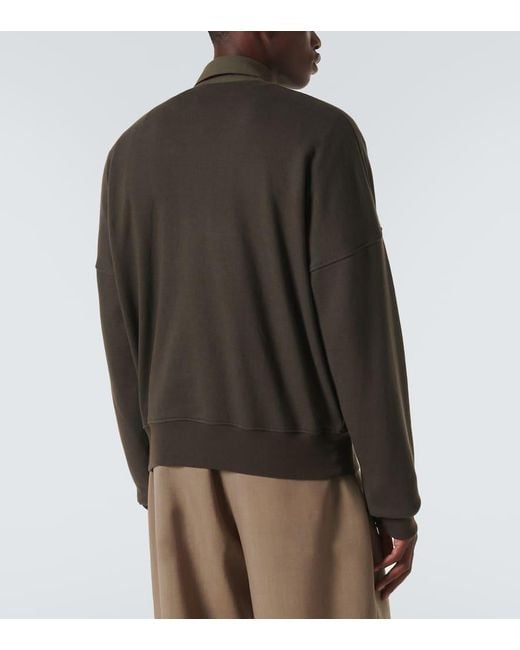 Polo Dende En Coton Et Cachemire The Row pour homme en coloris Green