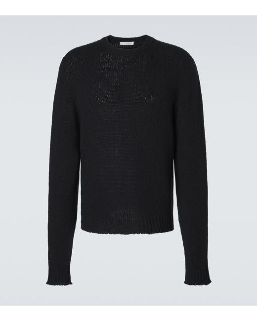 The Row Black Laing Silk Top for men