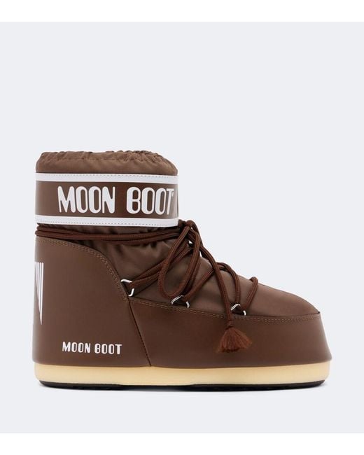 Moon Boot Brown Icon Low Snow Boots