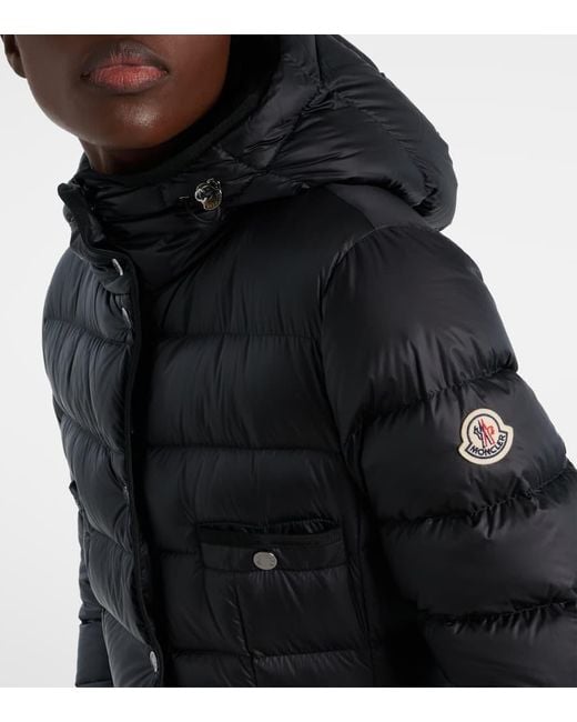 Moncler Black Daunenmantel Hirma